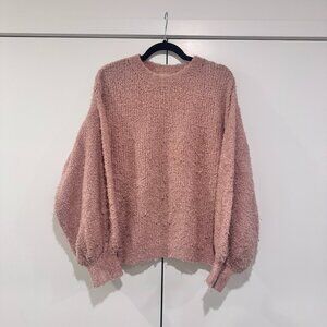 Ulla Johnson Pink Knit Sweater - Size Medium